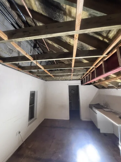 Controlled artex plasterboard strip-out in St John's Wood