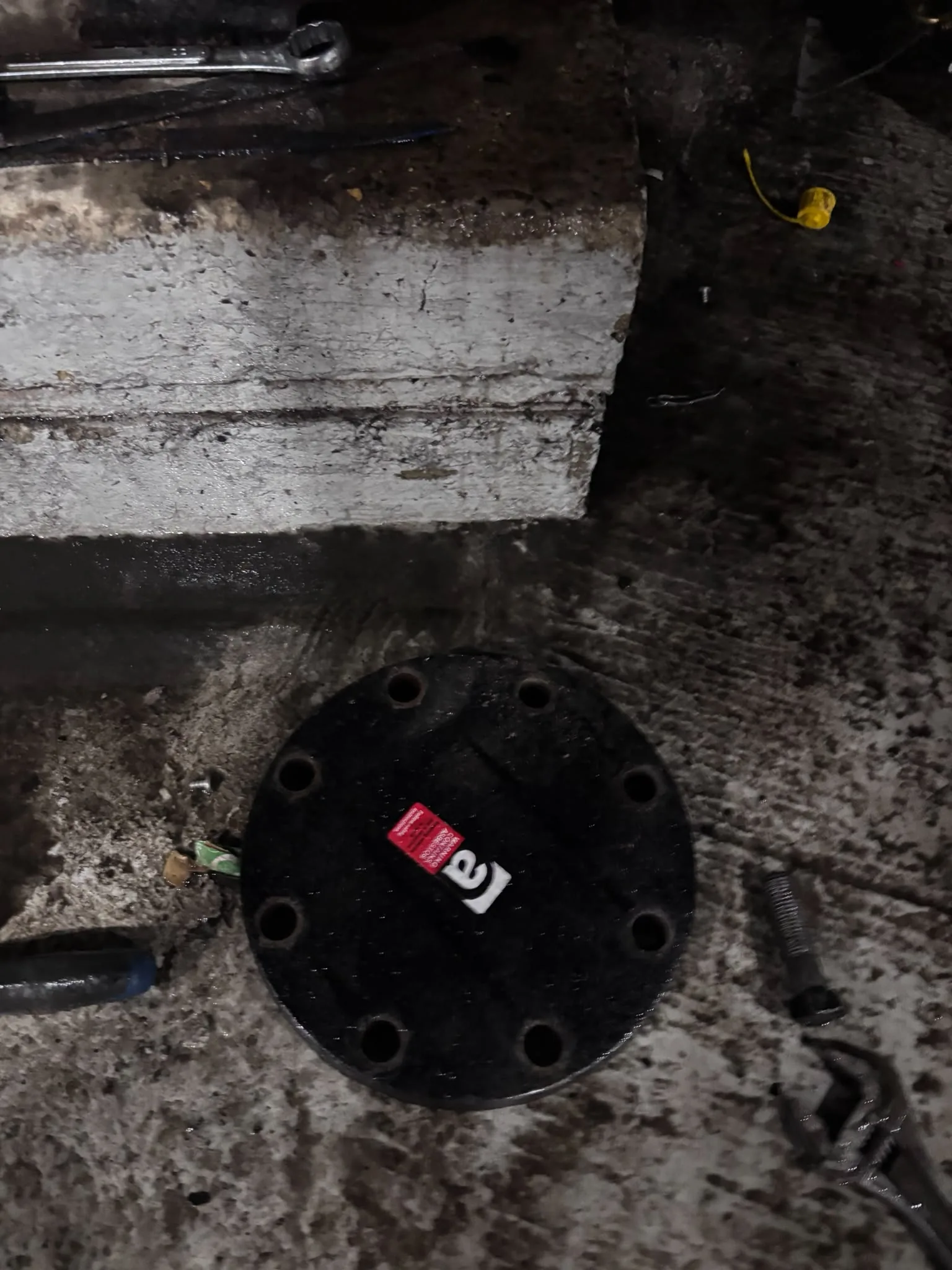 Artex scraping from a concrete ceiling during St John's Wood refurbishment