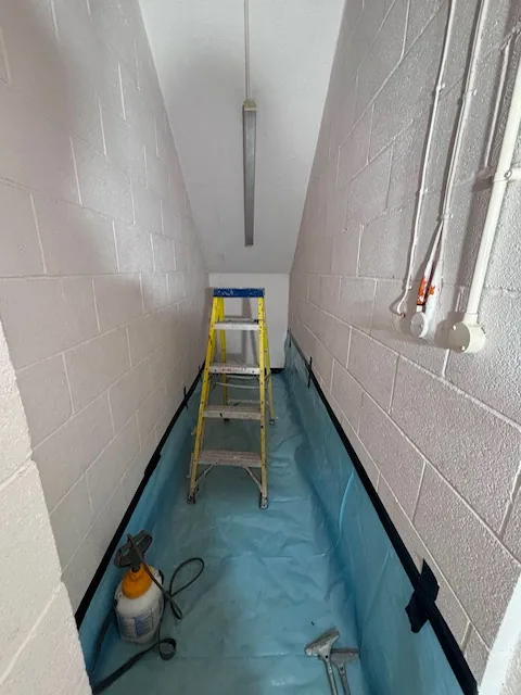 HSE-licensed asbestos gasket strip-out in NW8