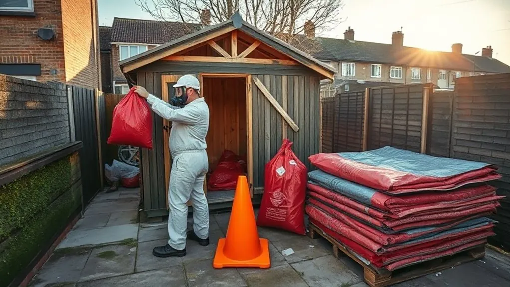 Garage & Shed Roof Removal in St John's Wood — HSE-licensed specialists